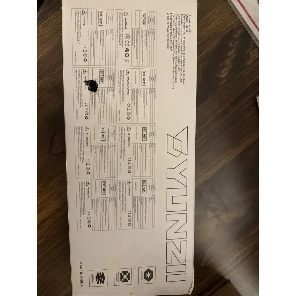 YUNZII AL80 Wireless Mechanical Keyboard Full Aluminum CNC Gateron Zero Switch